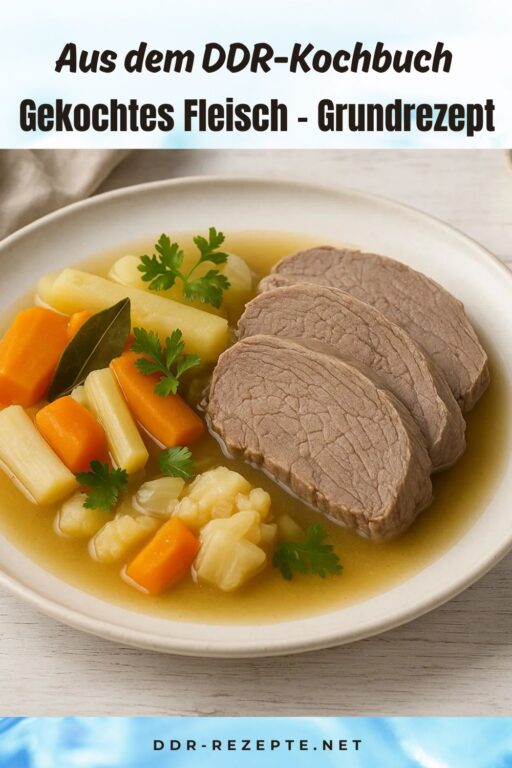 Gekochtes Fleisch – Grundrezept