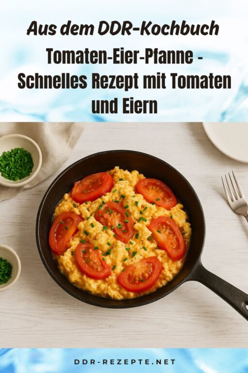 Tomaten-Eier-Pfanne – Schnelles Rezept mit Tomaten und Eiern