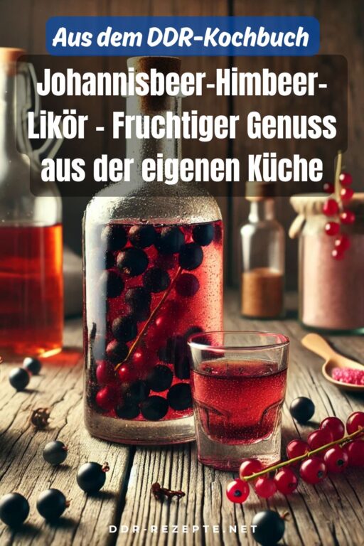 Johannisbeer-Himbeer-Likör – Fruchtiger Genuss aus der eigenen Küche