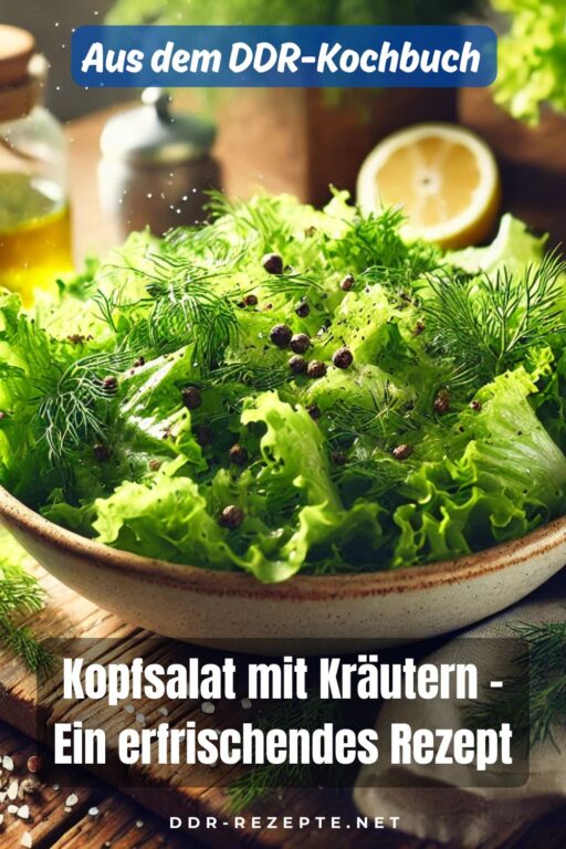 Kopfsalat mit Kräutern – Ein erfrischendes Rezept
