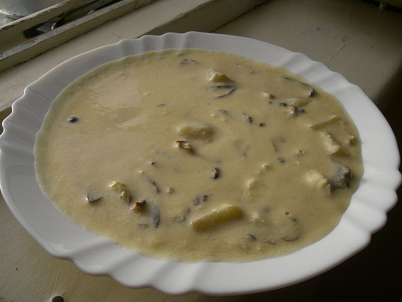 Südböhmische Suppe (Kulajda)