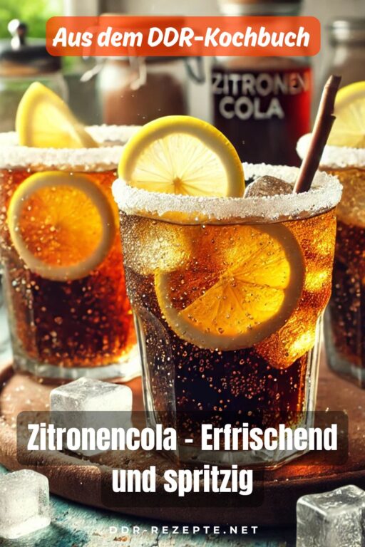 Zitronencola – Erfrischend und spritzig