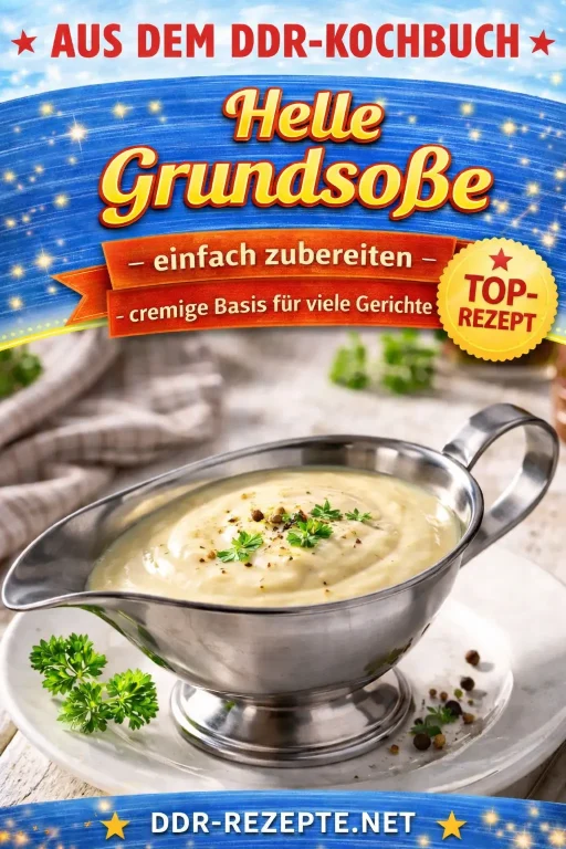 Helle Grundsoße einfach zubereiten – cremige Basis für viele Gerichte