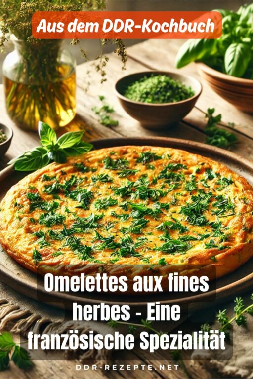 Omelettes aux fines herbes – Eine französische Spezialität