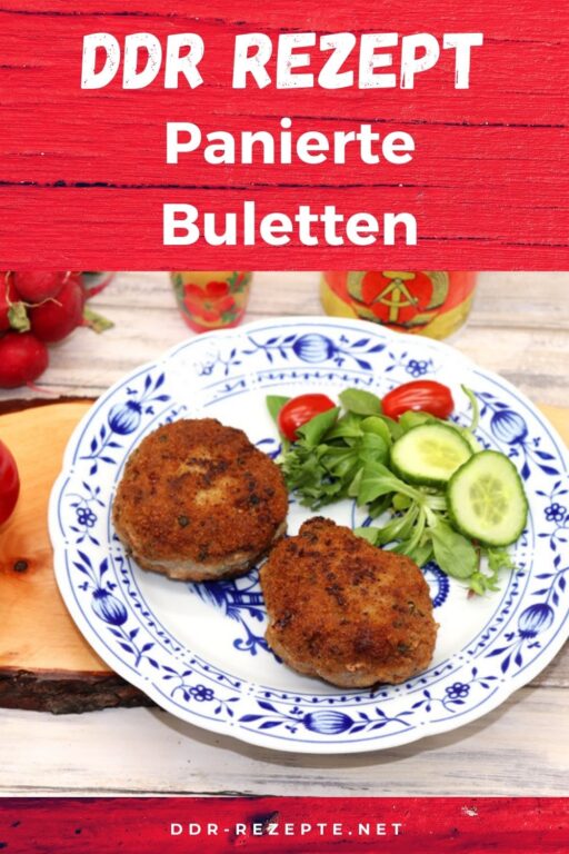 Panierte Buletten