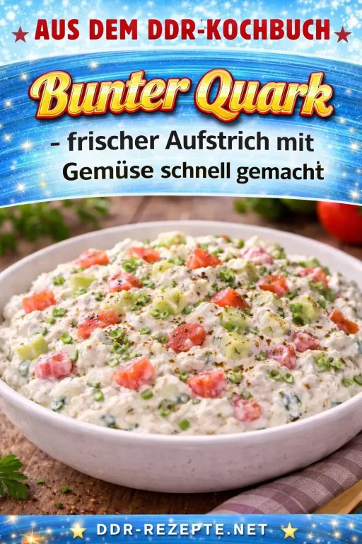 Bunter Quark – frischer Aufstrich mit Gemüse schnell gemacht