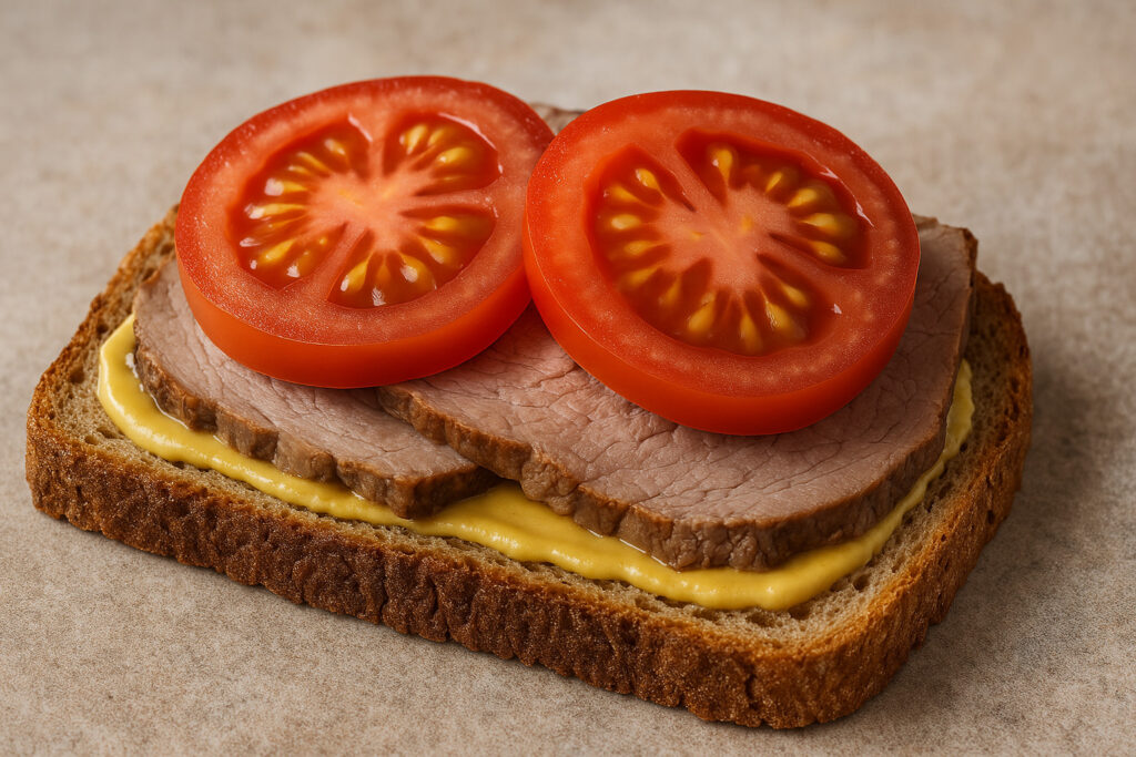 Herzhaftes Bratenbrot