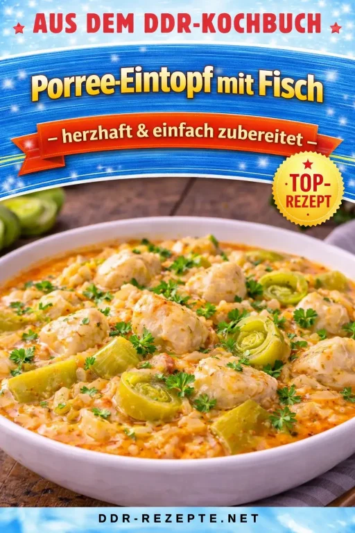 Porree-Eintopf mit Fisch – herzhaft & einfach zubereitet