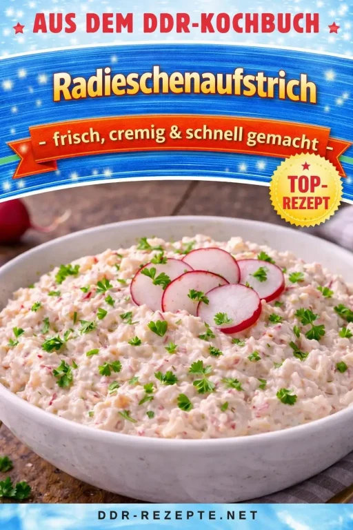 Radieschenaufstrich – frisch, cremig & schnell gemacht