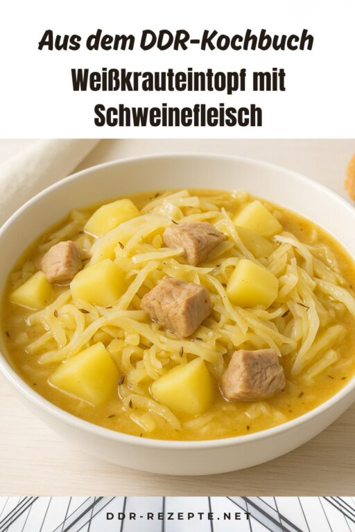 Weißkrauteintopf mit Schweinefleisch