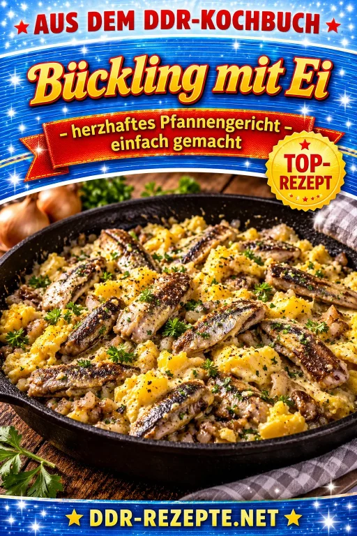 Bückling mit Ei – herzhaftes Pfannengericht einfach gemacht