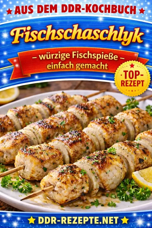 Fischschaschlyk – würzige Fischspieße einfach gemacht