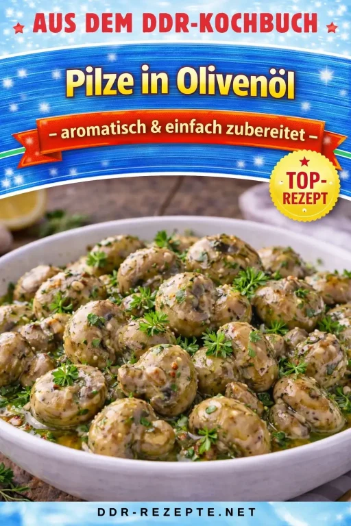 Pilze in Olivenöl – aromatisch & einfach zubereitet