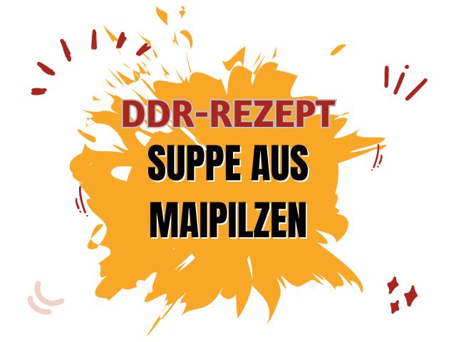 Suppe aus Maipilzen