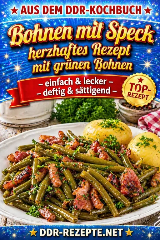 Bohnen mit Speck – herzhaftes Rezept mit grünen Bohnen