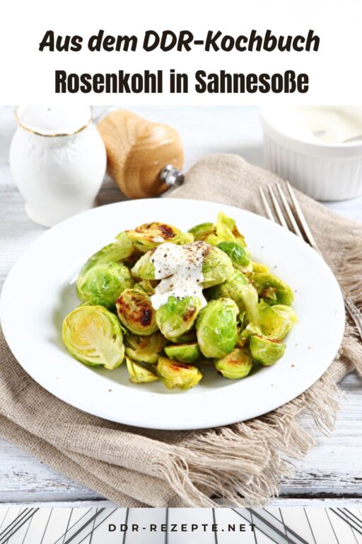 Rosenkohl in Sahnesoße