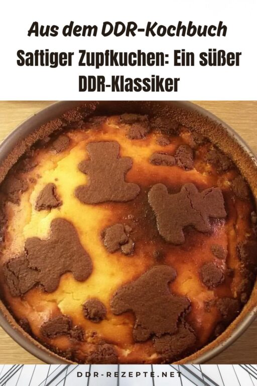 Saftiger Zupfkuchen: Ein süßer DDR-Klassiker