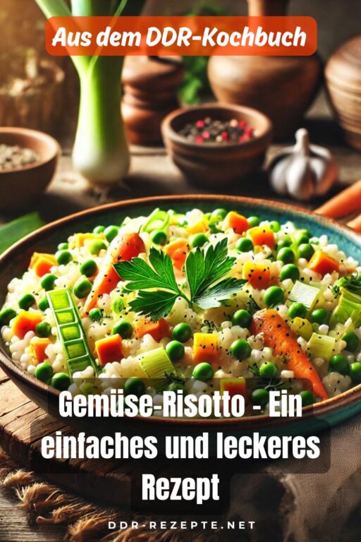 Gemüse-Risotto – Ein einfaches und leckeres Rezept
