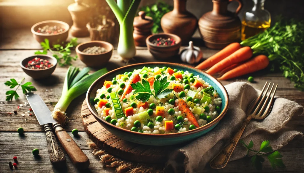 Gemüse-Risotto – Ein einfaches und leckeres Rezept