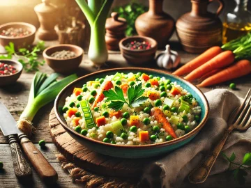 Gemüse-Risotto – Ein einfaches und leckeres Rezept