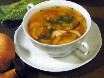 Russische Pilzsuppe