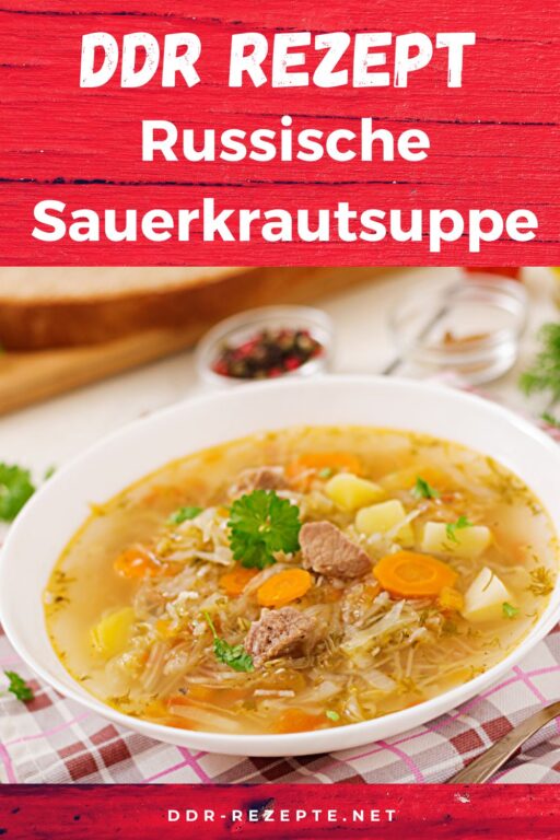 Russische Sauerkrautsuppe