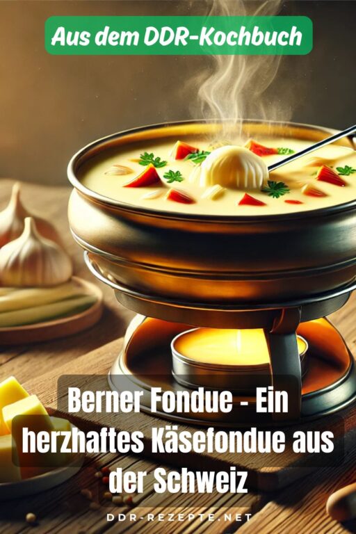 Berner Fondue – Ein herzhaftes Käsefondue aus der Schweiz