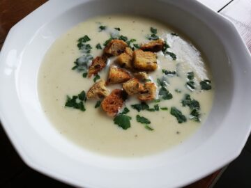 Knoblauchcremesuppe