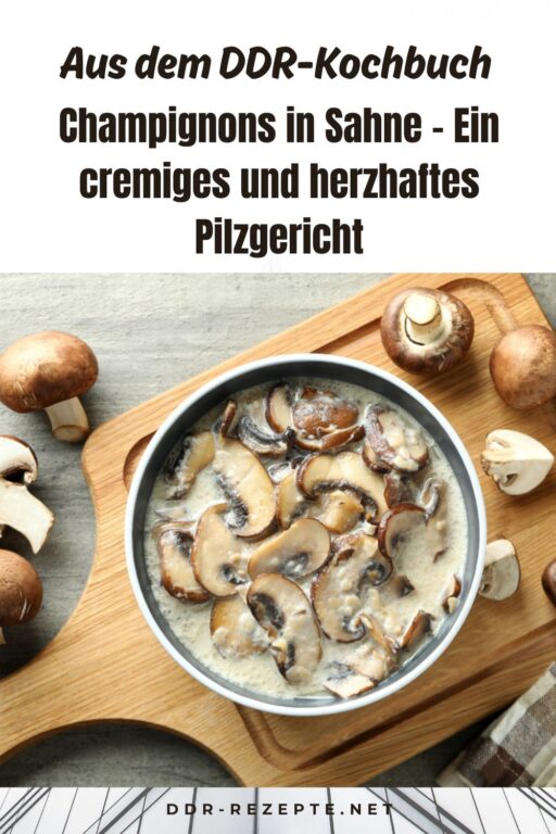 Champignons in Sahne – Ein cremiges und herzhaftes Pilzgericht
