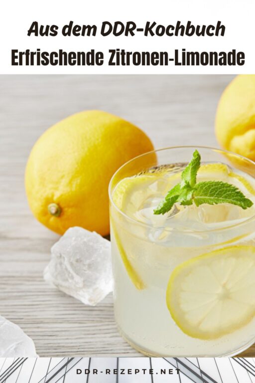 Erfrischende Zitronen-Limonade