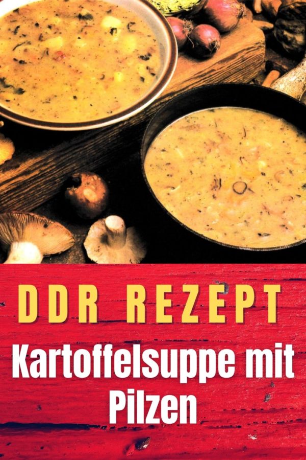 Kartoffelsuppe mit Pilzen: Ein ČSSR-Klassiker neu interpretiert!