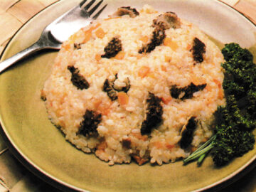 Plow - usbekischer Reis mit Pilzen