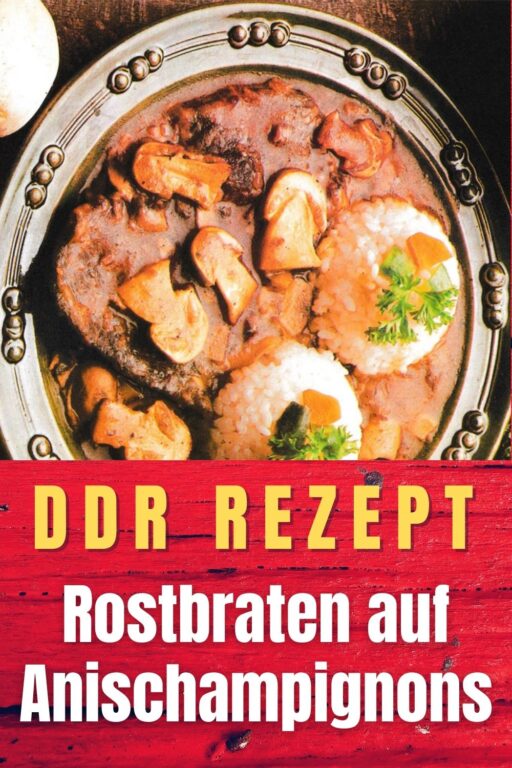 Rostbraten auf Anischampignons