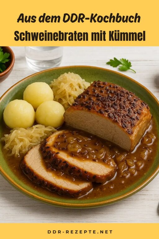 Schweinebraten mit Kümmel