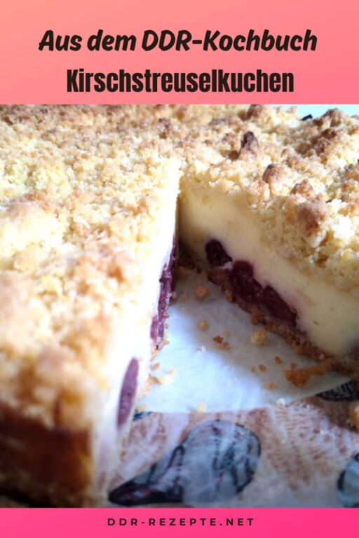 Kirschstreuselkuchen