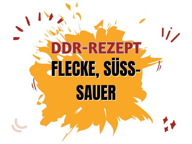 Flecke, süß-sauer