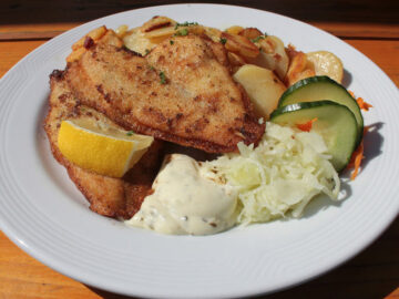 Panierter Fisch