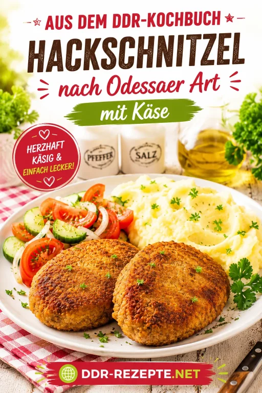 Hackschnitzel nach Odessaer Art mit Käse