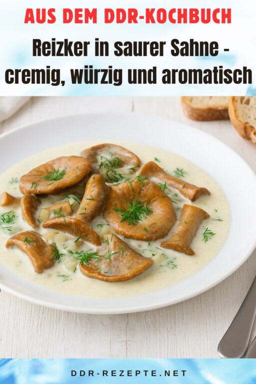 Reizker in saurer Sahne – cremig, würzig und aromatisch