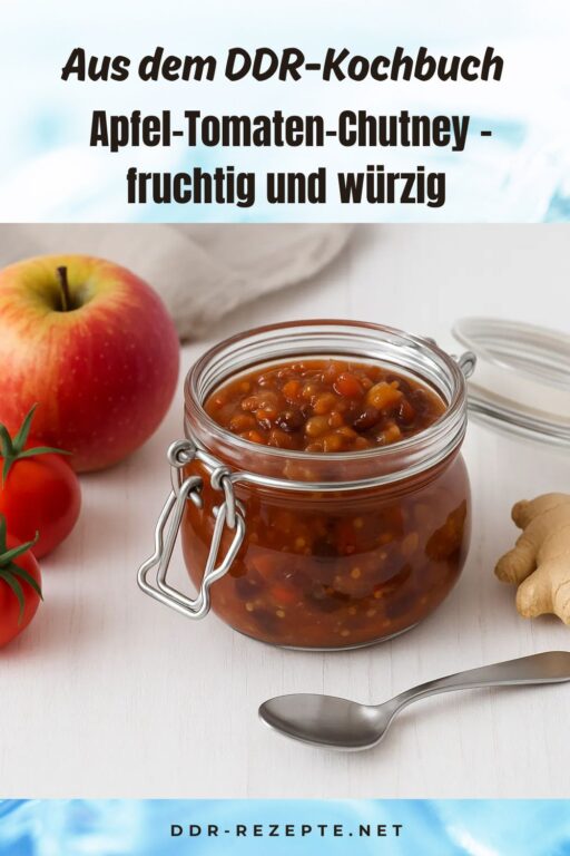 Apfel-Tomaten-Chutney – fruchtig und würzig