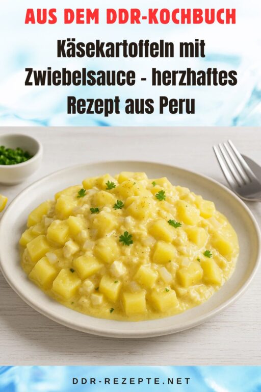 Käsekartoffeln mit Zwiebelsauce – herzhaftes Rezept aus Peru