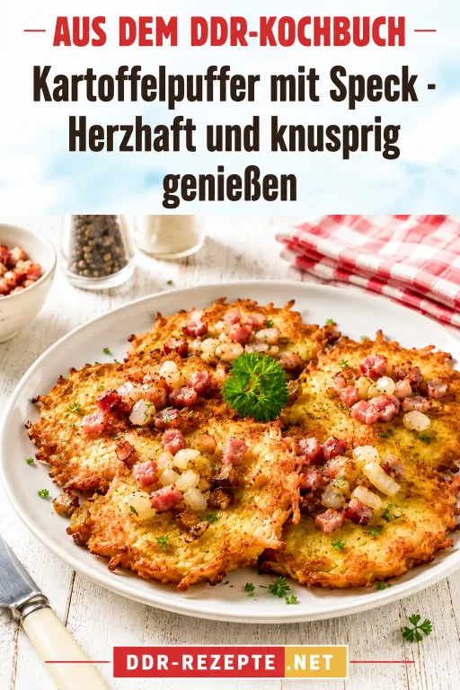 Kartoffelpuffer mit Speck – Herzhaft und knusprig genießen