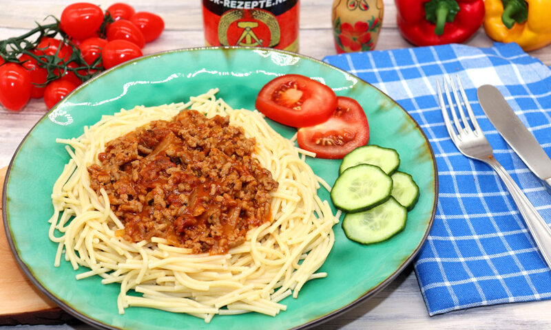 Spaghetti Bologneser Art (Italien)