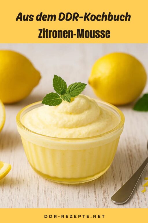 Zitronen-Mousse