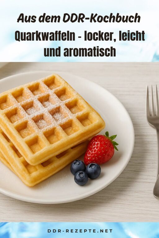 Quarkwaffeln – locker, leicht und aromatisch