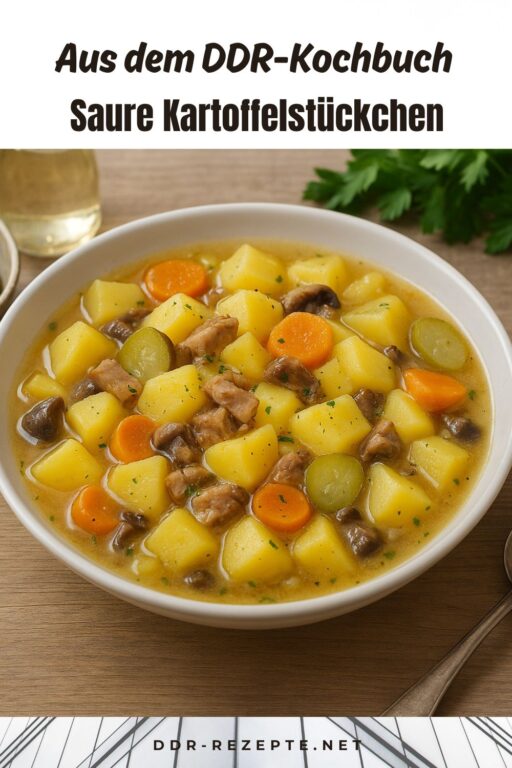 Saure Kartoffelstückchen