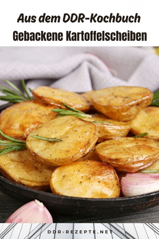 Gebackene Kartoffelscheiben