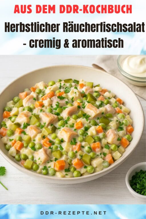 Herbstlicher Räucherfischsalat – cremig & aromatisch