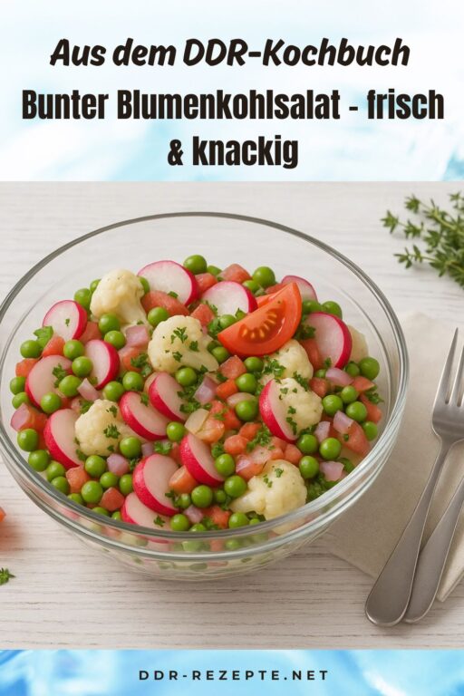 Bunter Blumenkohlsalat – frisch & knackig