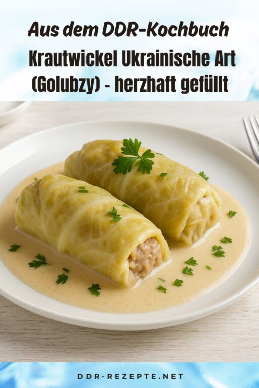 Krautwickel Ukrainische Art (Golubzy) – herzhaft gefüllt